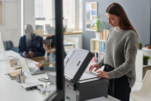 Home Moderne printer voor Managed Print Service en printerhuur oplossing met automatische monitoring en onderhoud